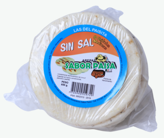 Arepa mediana