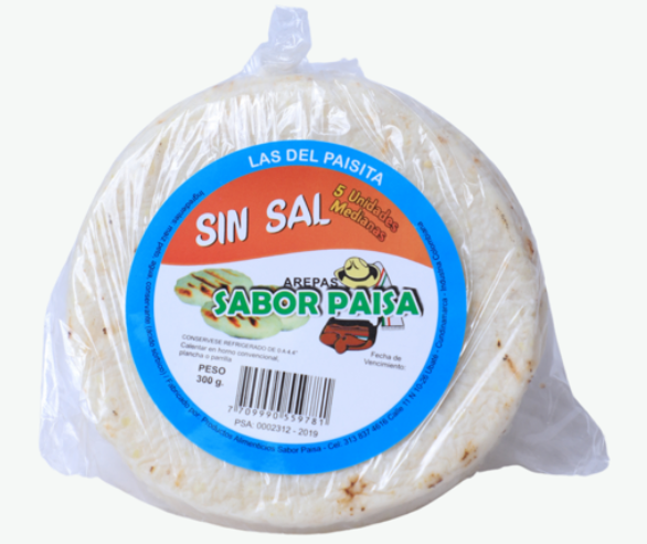 Arepa mediana