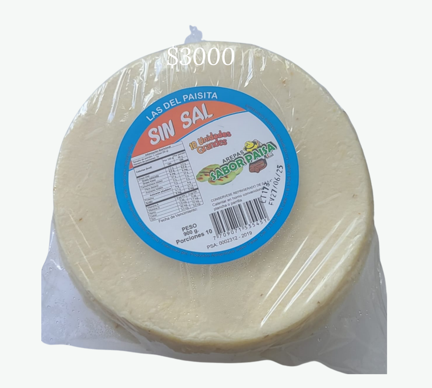 Arepa paisa grande